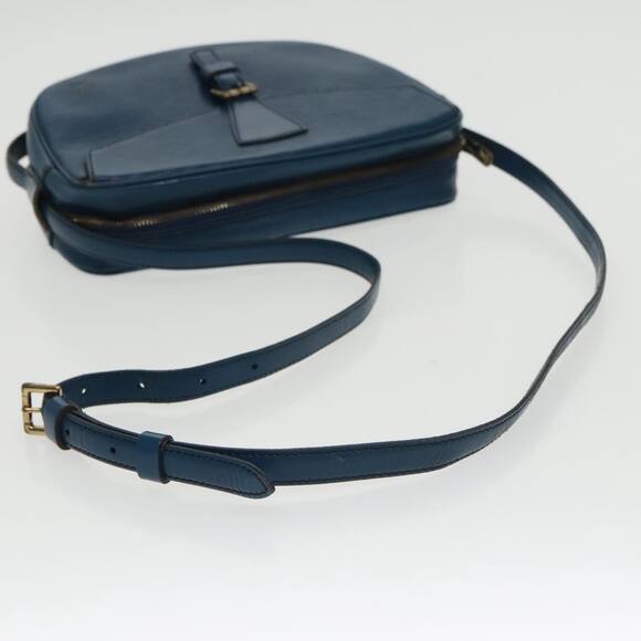 LOUIS VUITTON Epi June Feuille Shoulder Bag Blue M52155 - Picture 7 of 16